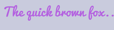 Image with Font Color B461E0 and Background Color C9CBDD